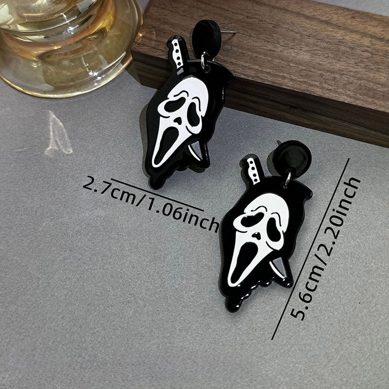 Aretes máscara