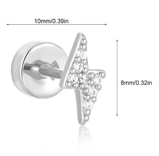 Piercing mod4- acero inoxidable (1 pieza)