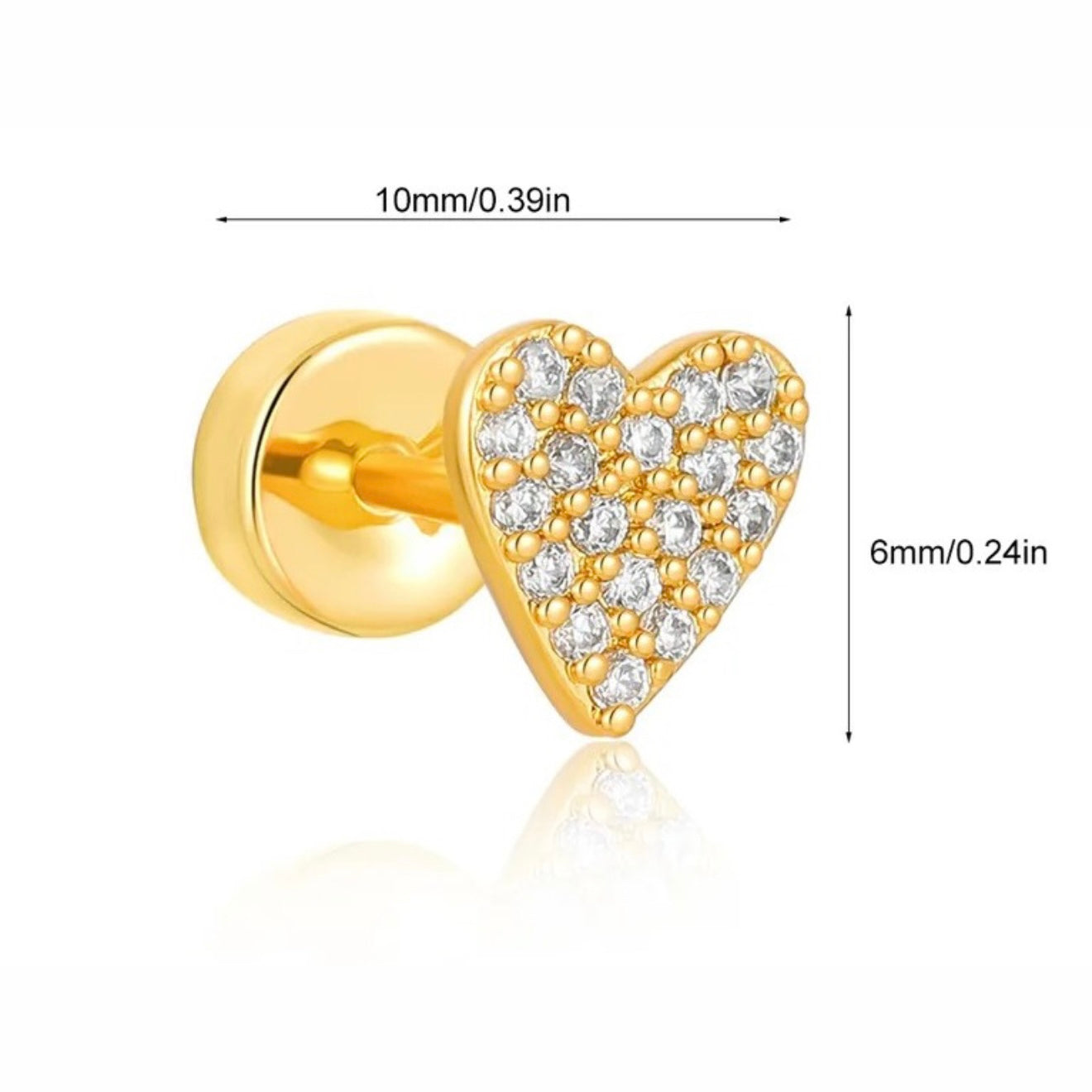 Piercing mod3- acero inoxidable (1 pieza)