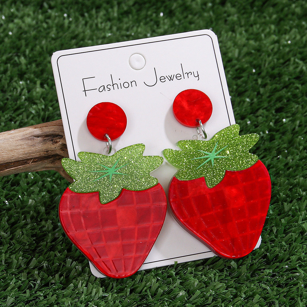 Aretes fresas