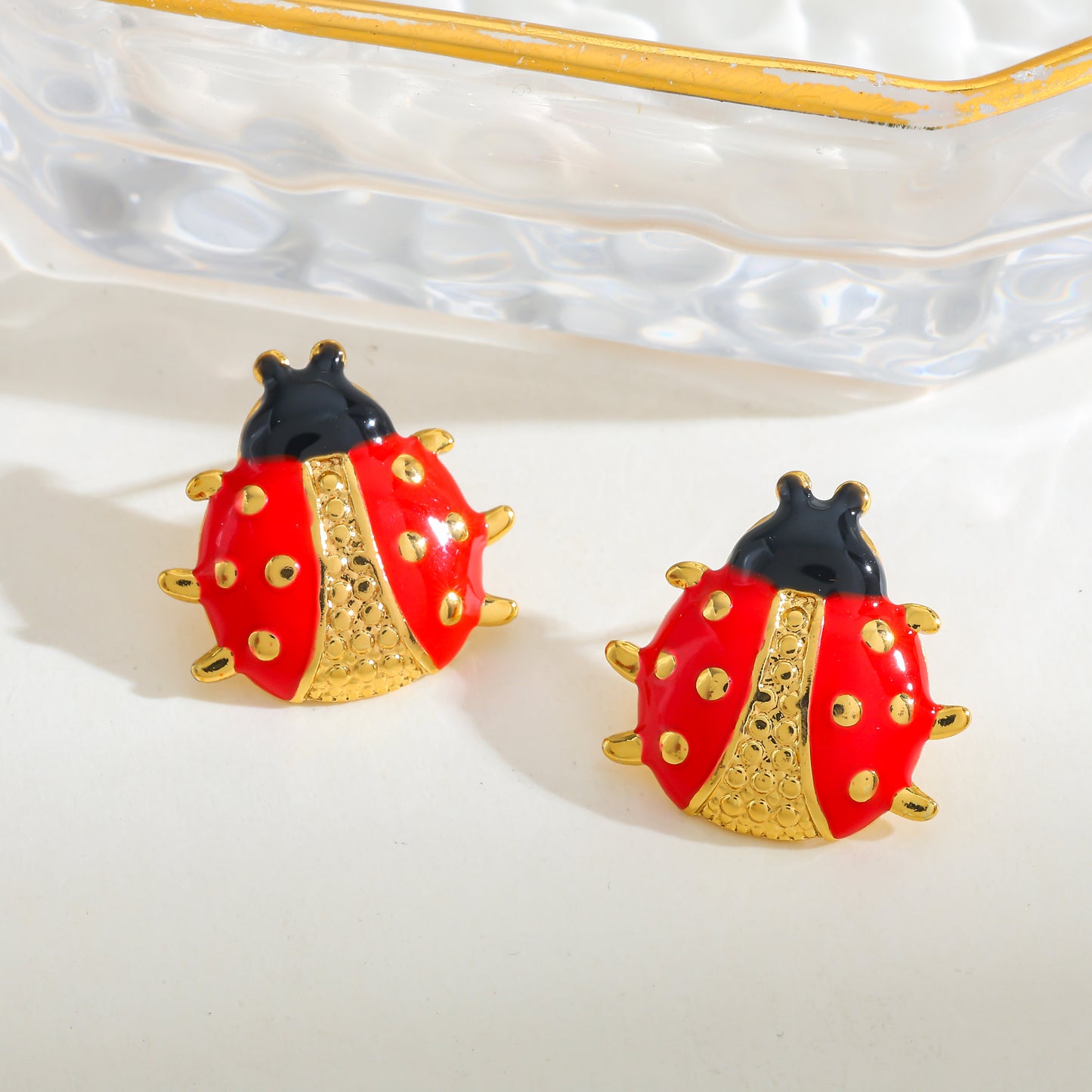 Aretes catarinas - acero inoxidable