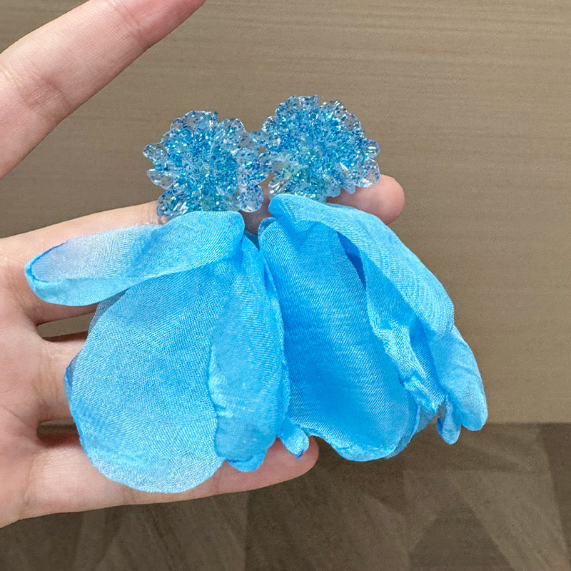 Aretes azules