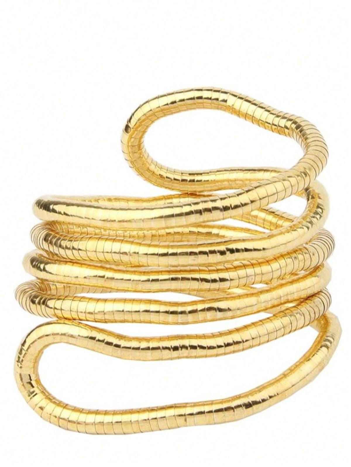 Collar versátil dorado