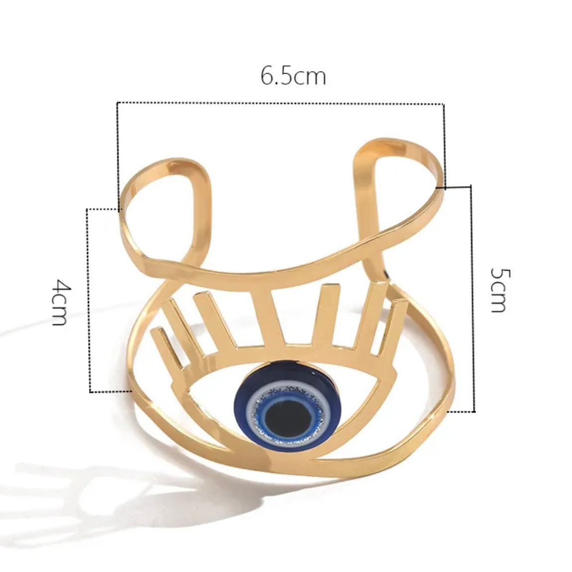 Brazalete ajustable ojo turco