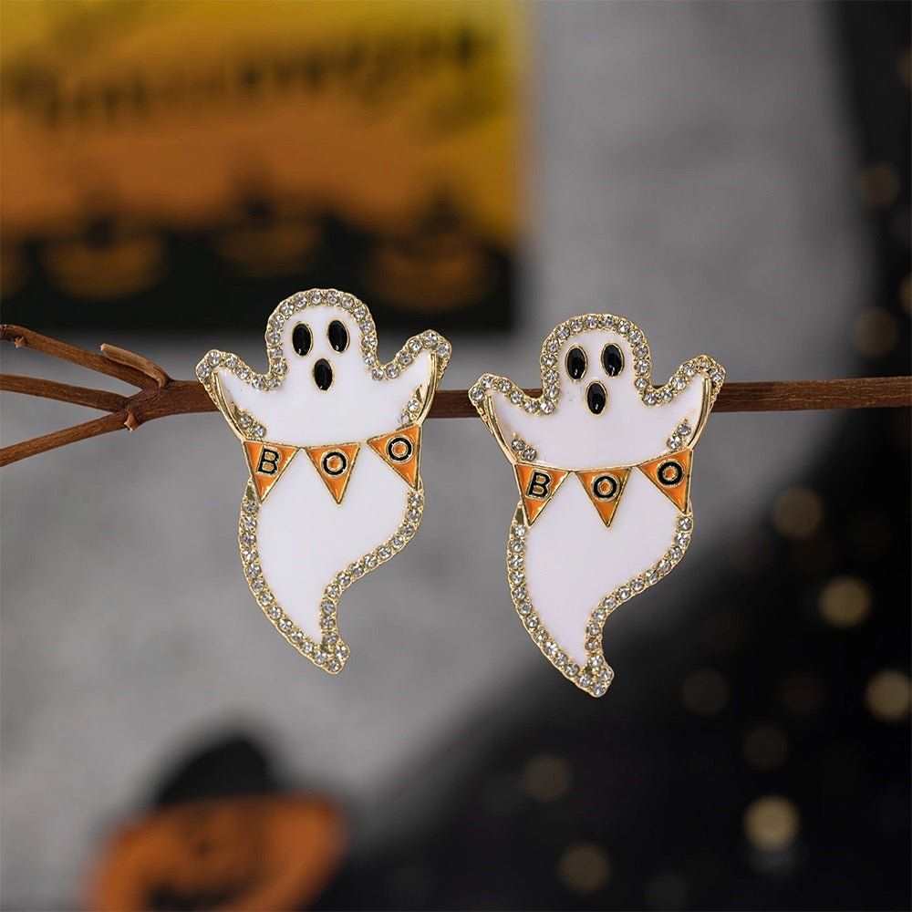Aretes fantasmitas boo