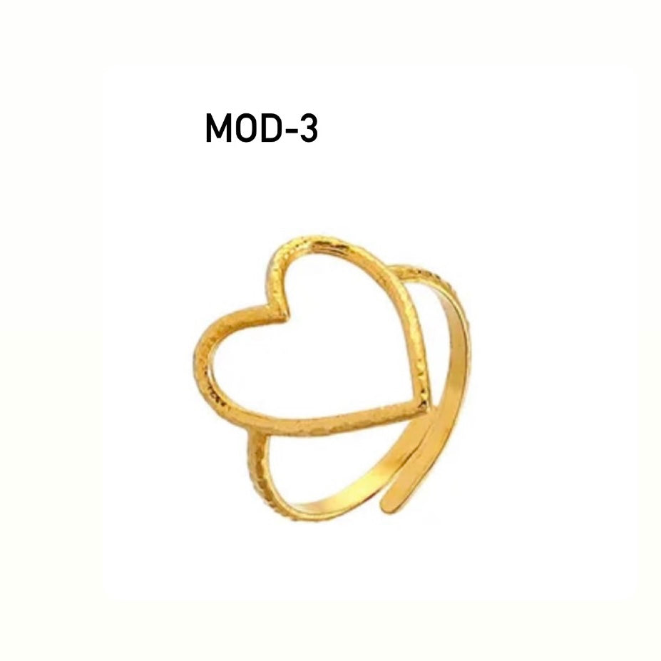 Anillo ajustable de acero - 1 pieza