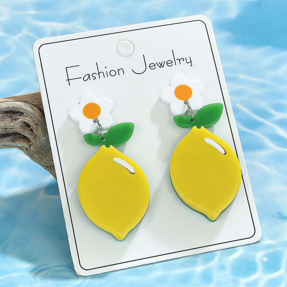 Aretes de limones
