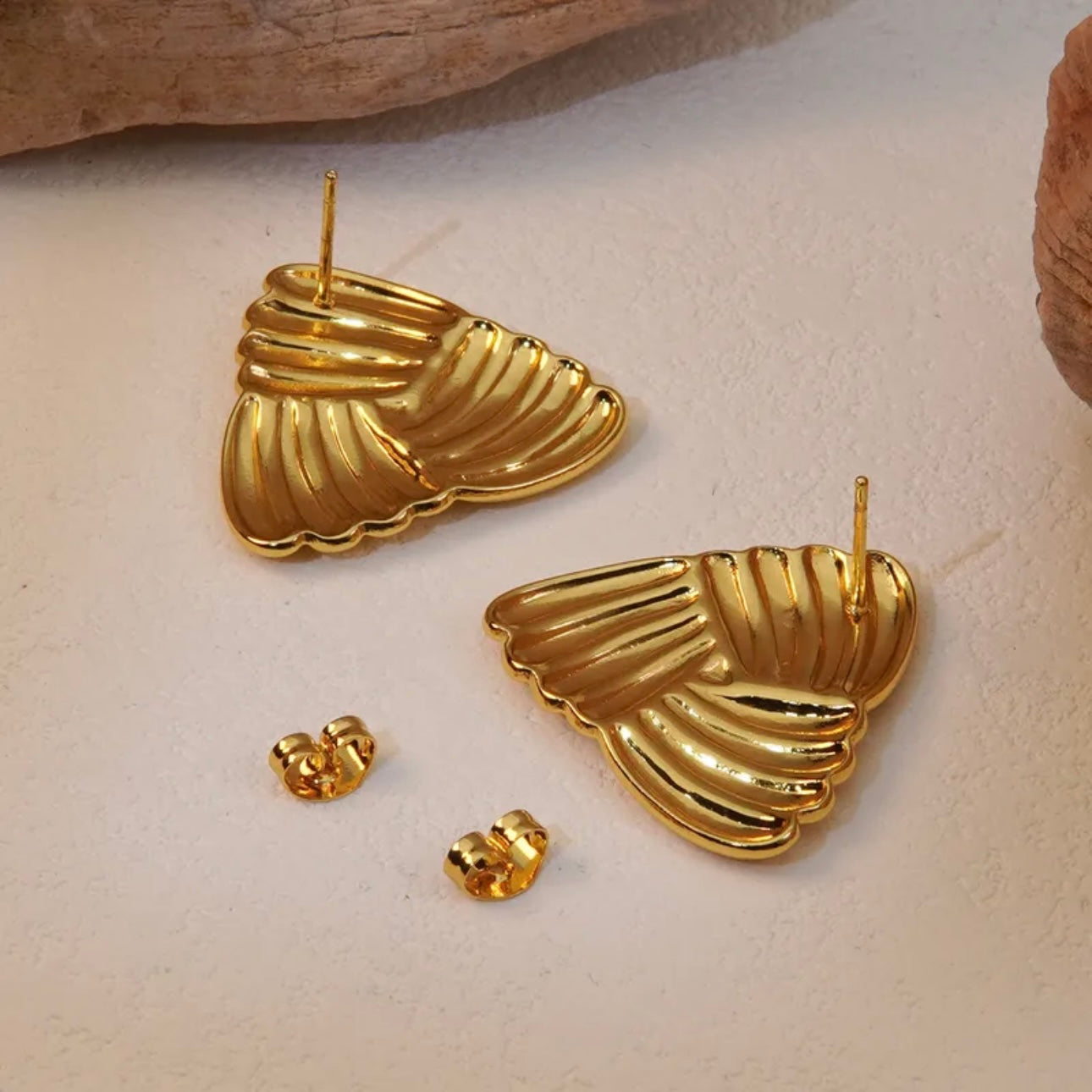 Aretes triangulares- acero inoxidable