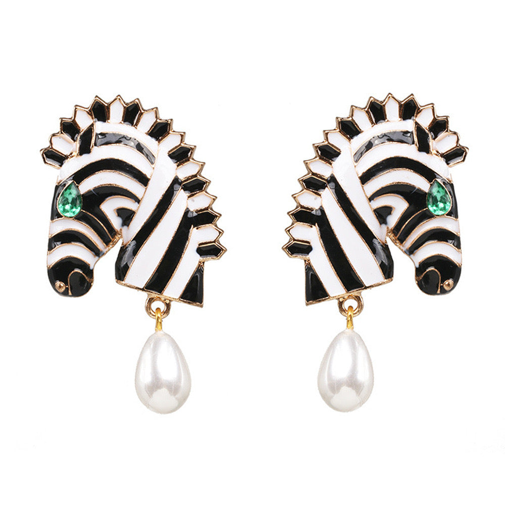 Aretes de cebra