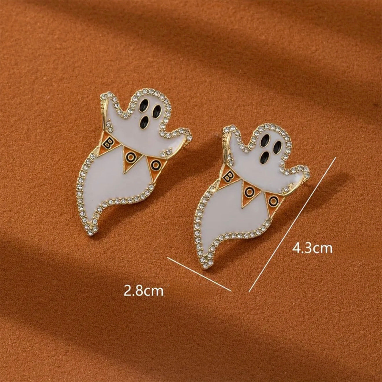 Aretes fantasmitas boo