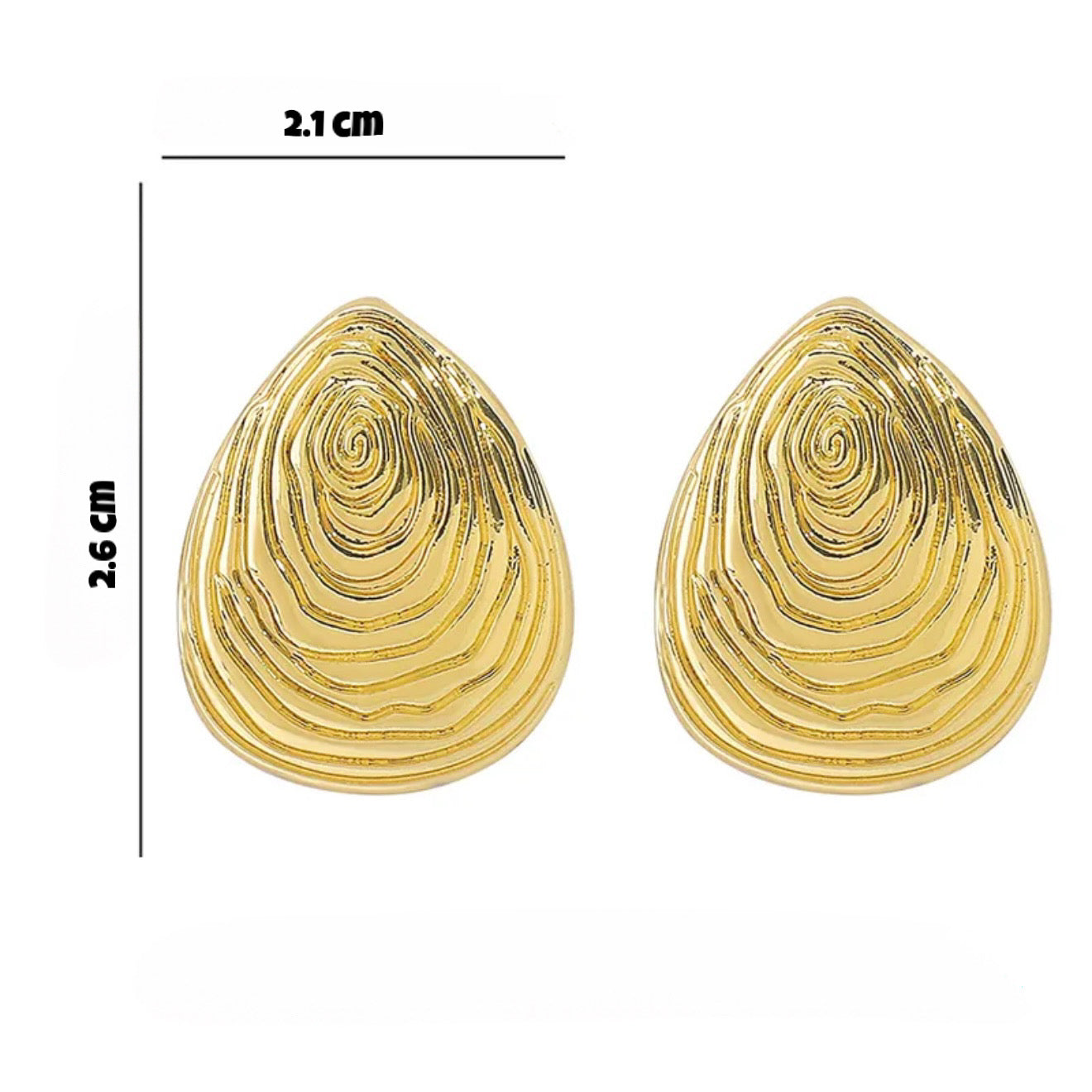 Aretes dorados