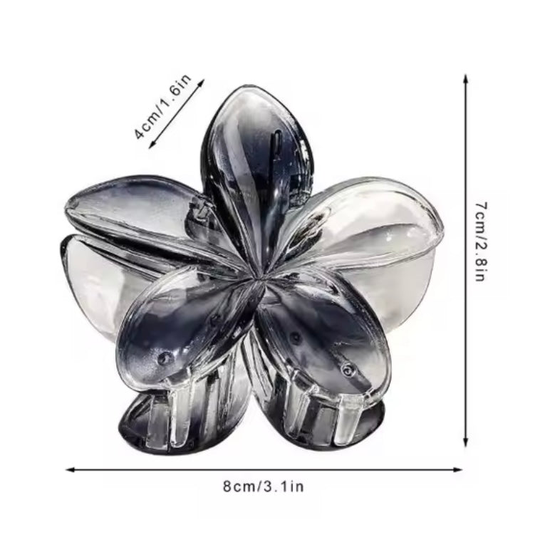 Pinza de flor oscura