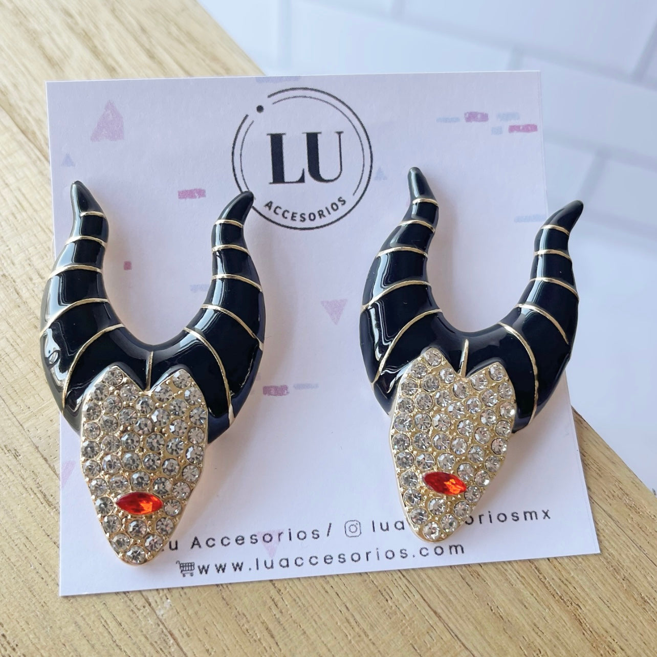 Aretes de Maléfica