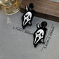 Aretes máscara