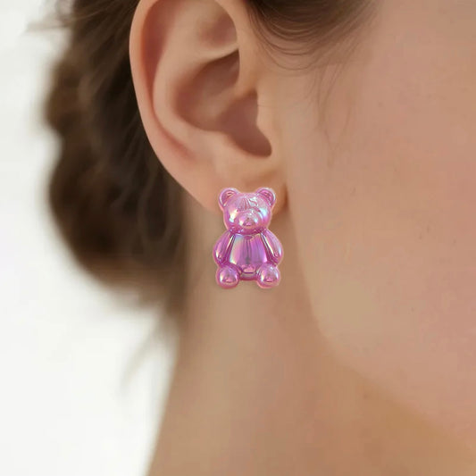 Aretes de ositos tornasol mod1