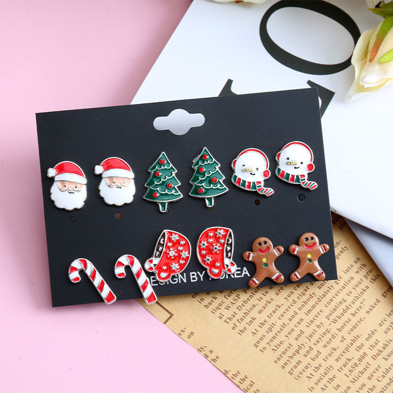Set navideño- 6 pares mod5