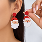 Aretes santa claus