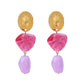 Aretes largos colores