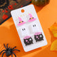 Set de 3 pares de aretes Halloween