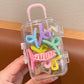 Estuche maleta con mini pinzas