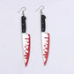 Aretes largos Halloween