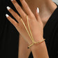 Pulsera dorada