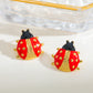 Aretes catarinas - acero inoxidable
