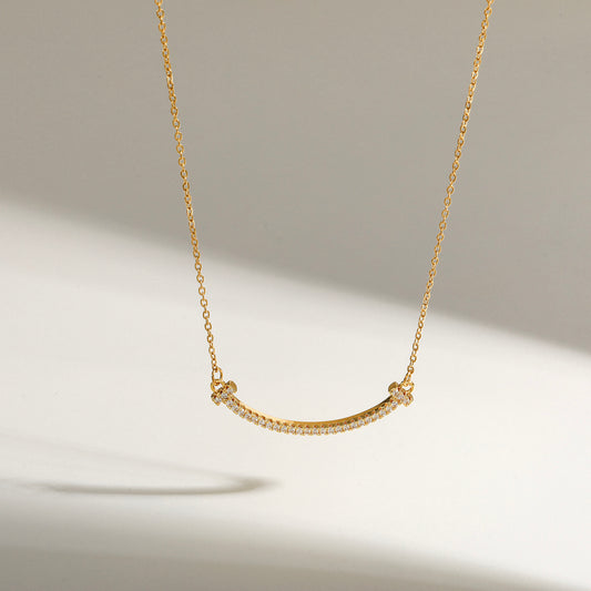 Collar smile- Acero inoxidable
