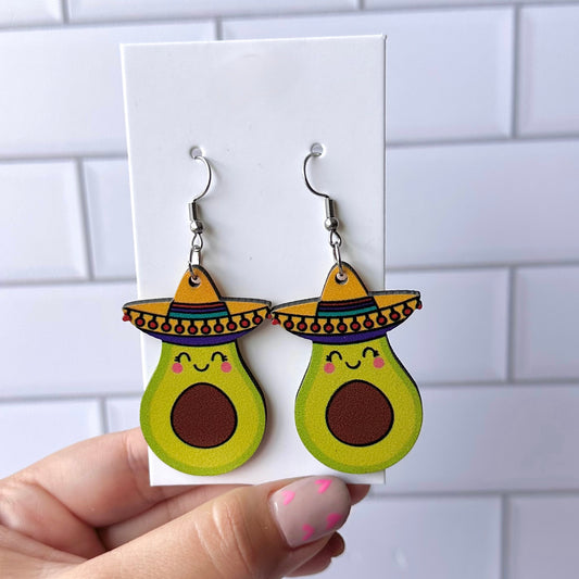Aretes de aguacates