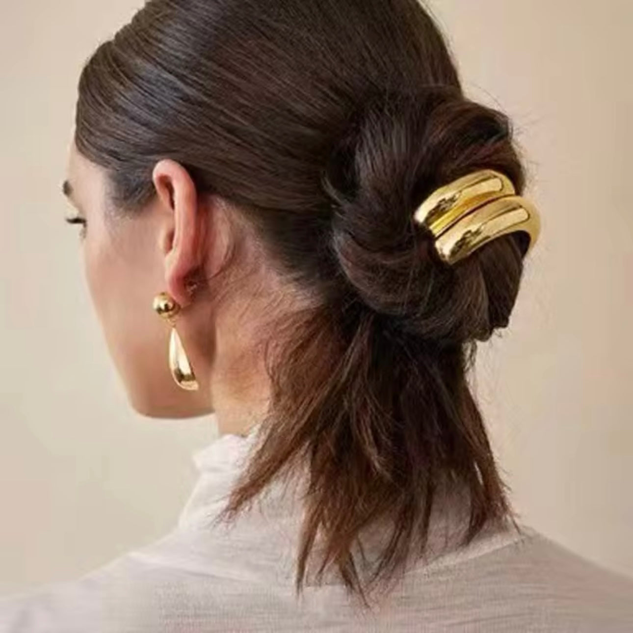 Hair cuff dorado - mod 2