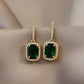 Aretes minis color verde