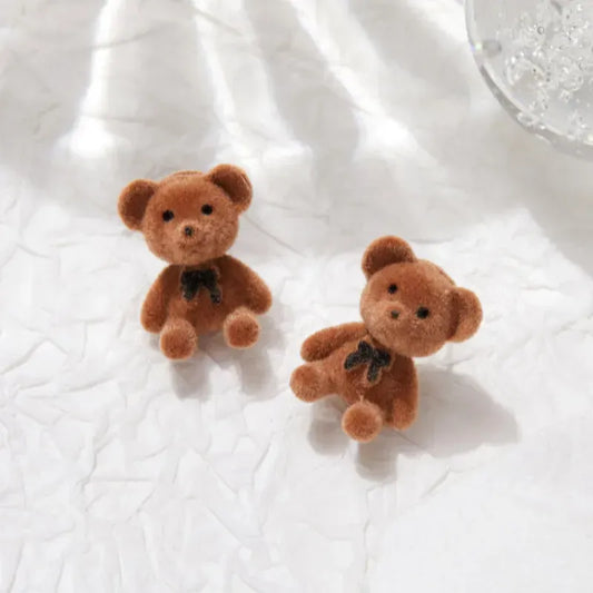 Aretes de ositos de peluche