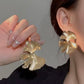 Aretes abanico - acero inoxidable