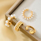 Aretes estilo ear cuff- 4 piezas