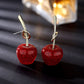 Aretes de manzanas con glitter
