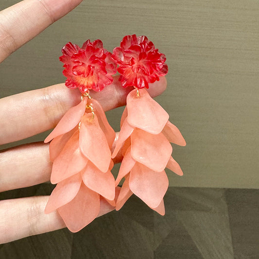 Aretes largos