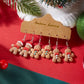 Set aretes de galletas navideñas
