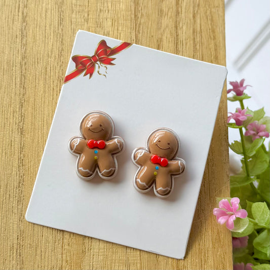 Aretes galleta jengibre