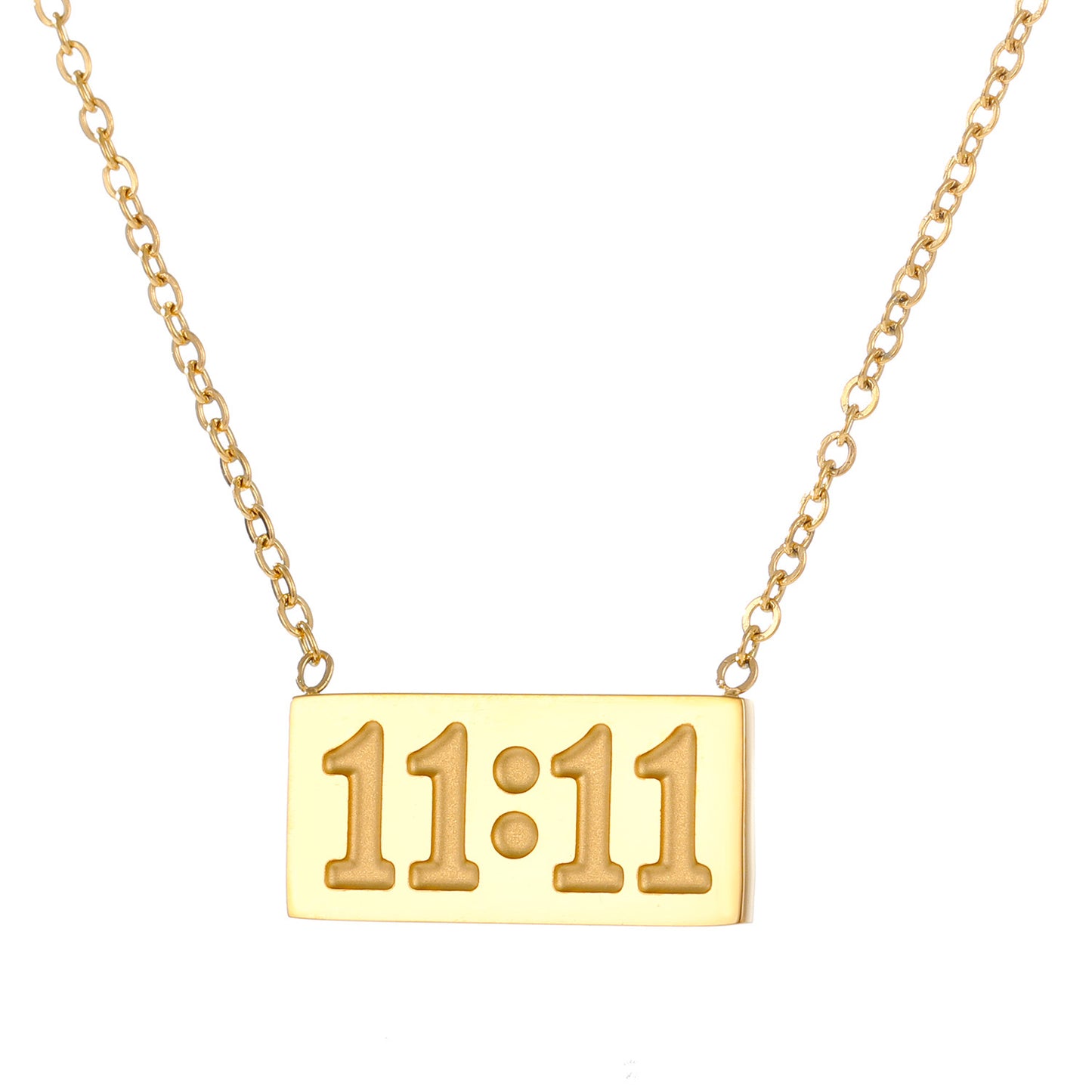 Collar 11:11 - acero inoxidable