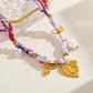 Collar con dijes de acero inoxidable - mod2