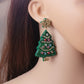Aretes de arbolitos navideños mod2