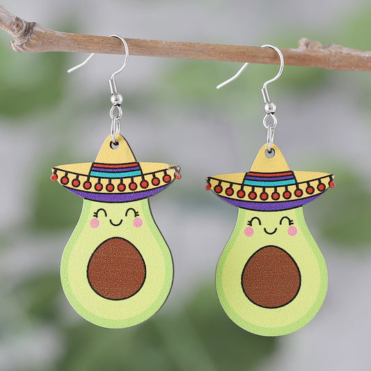 Aretes de aguacates