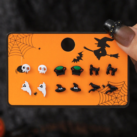 Set de aretes Halloween mod19