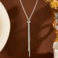 Collar plateado - acero inoxidable