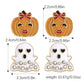 Set de 2 pares de aretes halloween