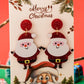 Aretes santa claus