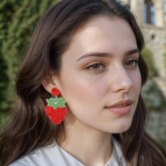 Aretes fresas