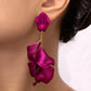 Aretes de pétalos