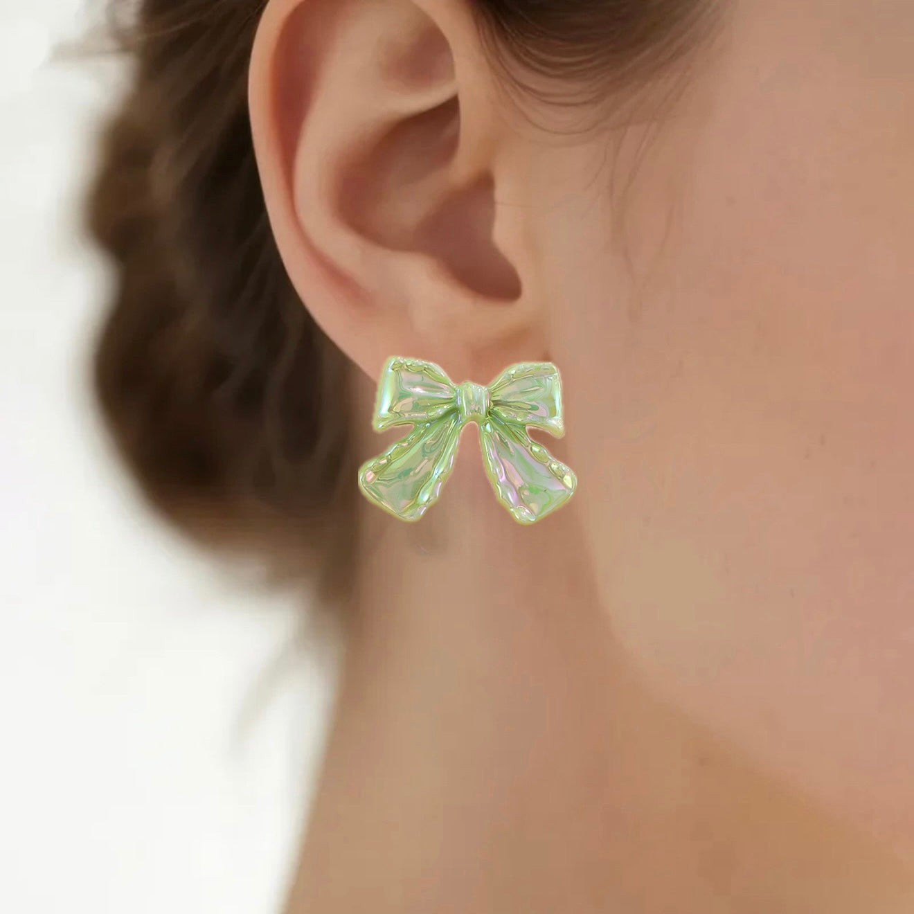 Aretes de lazos tornasol mod4