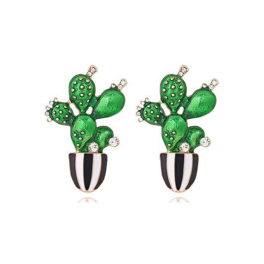 Aretes de cactus